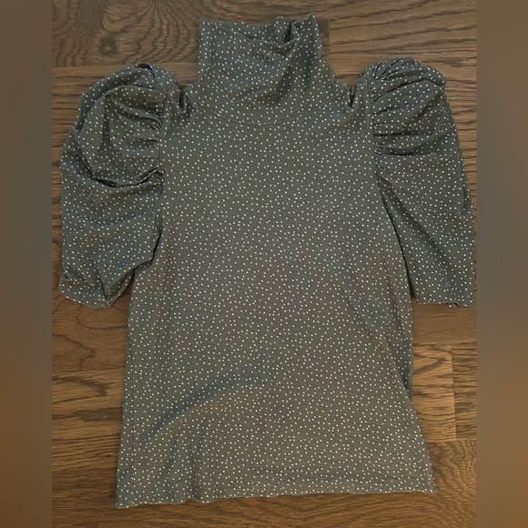 Nation Ltd Dawn Turtleneck in Polka Dot - Picture 3 of 4